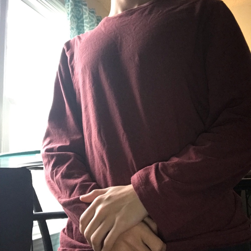 100% cotton long sleeve shirt from banana republic